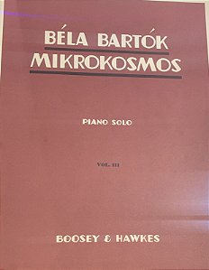 BELA BARTOK - MIKROKOSMOS - VOL 3