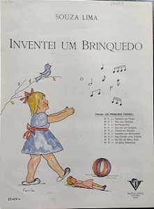 INVENTEI UM BRINQUEDO - partitura para piano - Souza Lima