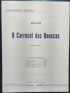 O CARROCEL DAS BONECAS - partitura para piano - Heller