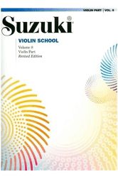 SUZUKI VIOLIN SCHOOL - Vol. 8 - Violin Part (Revised Edition)