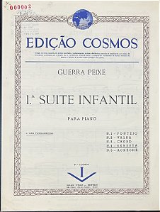 SERESTA - partitura para piano - Guerra Peixe