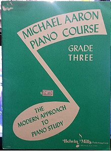 MICHAEL AARON – CURSO PARA PIANO 3° VOL – Edição em inglês