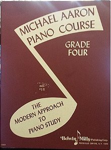 MICHAEL AARON – CURSO PARA PIANO 4° VOL – Edição em inglês