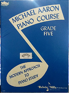 MICHAEL AARON – CURSO PARA PIANO 5° VOL – Edição em inglês