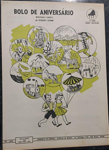 BOLO DE ANIVERSÁRIO - partitura para piano - Robert Dumm