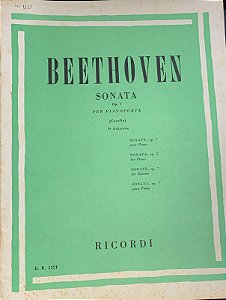 BEETHOVEN - SONATA OPUS 7 PARA PIANO