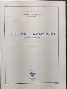 O BOIZINHO AMARELINHO - partitura para piano - Carlos Pacheco
