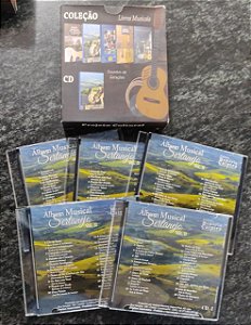 Cds do livro ÁLBUM MUSICAL SERTANEJO vol. 2 (Músicas sertanejas) - Rene Faria Filho