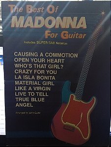 THE BEST OF MADONNA FOR GUITAR – Includes Super-tab Notation