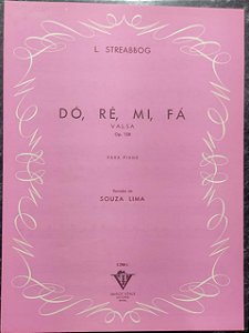 DÓ, RÉ, MI, FÁ opus 138 - partitura para piano - Streabbog