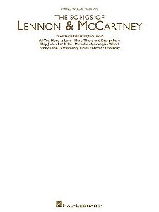 THE SONGS OF LENNON & MCCARTNEY - Piano - vocal - guitar