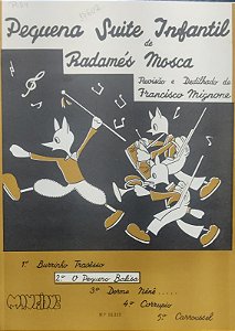 O PEQUENO BALISA - partitura para piano - Radamés Mosca