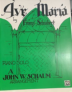 AVE MARIA OPUS 52 N° 6 - partitura para piano - Schubert (Facilitada)
