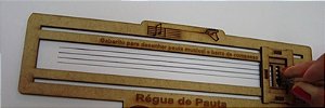 RÉGUA DE PAUTA (tamanho padrão)