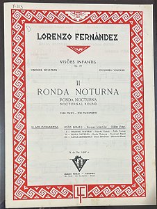 RONDA NOTURNA - partitura para piano - Lorenzo Fernandez