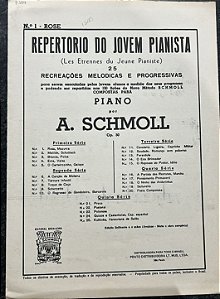 ROSE - partitura para piano - Schmoll