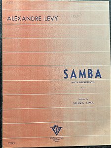 SAMBA - Suíte Bresilienne IV - partitura para piano - Alexandre Levy