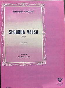 SEGUNDA VALSA Opus 56 - partitura para piano - Benjamin Godard