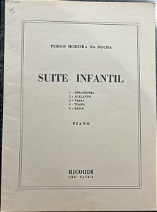 SUITE INFANTIL - partitura para piano - Persio Moreira da Rocha