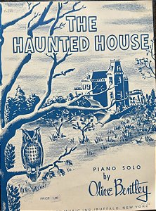 THE HAUNTED HOUSE - partitura para piano - Olive Bentley