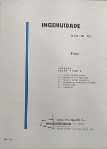 INGENUIDADE - partitura para piano - João Nunes