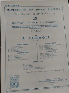 EMMA - partitura para piano - da coleção repertório do jovem aprendiz - primeira série n° 4 - Schmoll