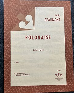 POLONAISE - partitura para piano - Paul Beaumont
