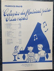 DOIS PASSARINHOS - Coleção de músicas para crianças - partitura para piano - Francisco Russo