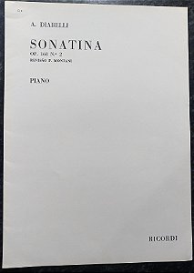 DIABELLI – SONATINA Opus 168 n° 2 (Rev.P. Montani) - Editora Ricordi