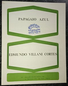 PAPAGAIO AZUL - partitura para piano solo - Edmundo Villani Cortes