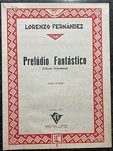 PRELÚDIO FANTÁSTICO - partitura para piano - Lorenzo Fernandez