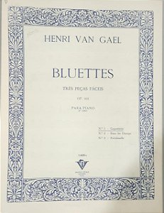 COQUETERIE - partitura para piano - coleção Bluettes - Henri Van Gael