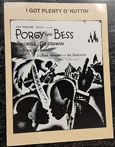 I GOT PLENTY O´NUTTIN´ - partitura para piano, canto e cifras para violão - Porgy and Bess