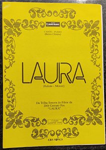 LAURA - partitura para piano, vocal e cifras para violão - David Raksin e Johnny Mercer