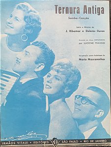 TERNURA ANTIGA - partitura para acordeon - J. Ribamar e Dolores Duran