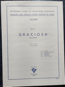 GRACIOSA (Gavota) - partitura para piano - Tuczek