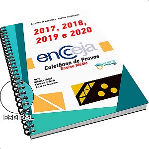 Apostila Encceja Coletânea a de Provas Ensino Médio 2017 a 2020 + Gabarito Oficial