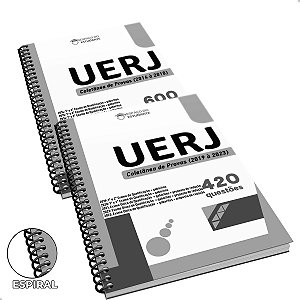 Apostila UERJ PB Coletânea de Provas anteriores 1020 Questões (2014 à 2023) + Gabarito Oficial