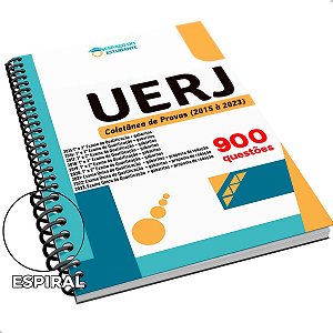 Apostila UERJ Colorida  900 Questões (2015 à 2023) + Gabarito Oficial