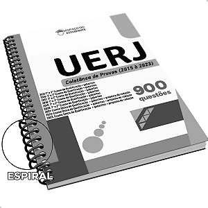 Apostila UERJ PB Coletânea de Provas anteriores 900 Questões (2015 à 2023) + Gabarito Oficial