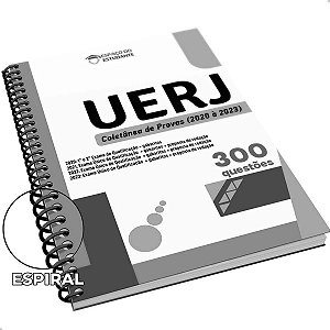 Apostila UERJ PB Coletânea de Provas anteriores 300 Questões (2020 à 2023) + Gabarito Oficial
