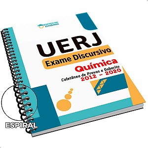 Apostila Química 2ª Fase UERJ Exame Discursivo 2012 a 2020 Colorida