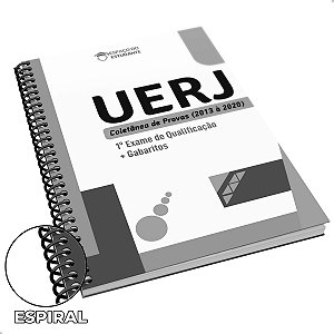 Apostila UERJ PB Coletânea de Provas 1º Exame anteriores (2013 à 2020) + Gabarito Oficial