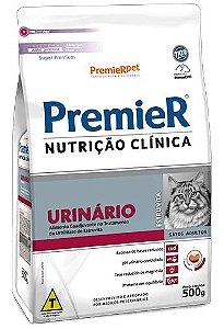 Ração Premier Nutrição Clínica Urinário Estruvita Gatos Adultos 1,5kg