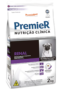 Ração Premier Nutrição Clínica Renal Cães de Raças Pequenas