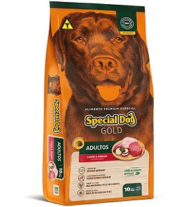 Ração Special Dog Gold Cães Adultos Sabor Carne & Arroz