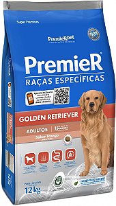 Ração Premier Raças Específicas Golden Retriever Adultos 12kg