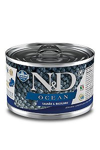 Alimento Úmido N&D Ocean sabor Salmão e Bacalhau 140g