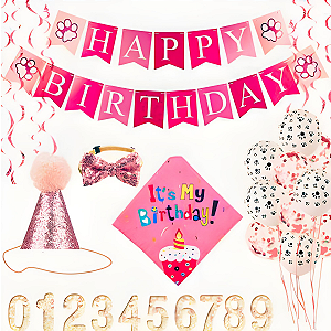 Festa Aniversário Pet - 6 itens