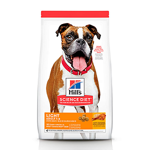 Ração Hill's Light Cães Adultos de Raças Médias 6,8kg